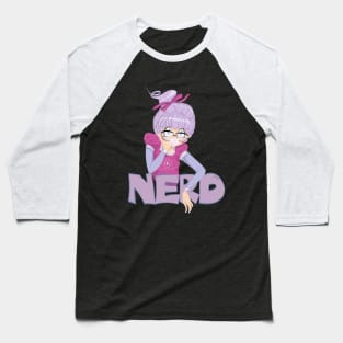 Shy Violet is a nerd Baseball T-Shirt